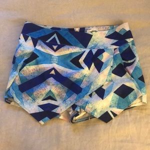 Geometric Patterned Skort